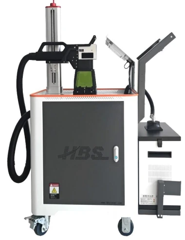 Portable Fiber Laser Marking Machine Engraving Crafts And CutleryHBS-GQ-20C